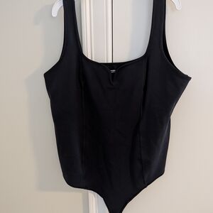 Abercrombie & Fitch Black Sweetheart Bodysuit